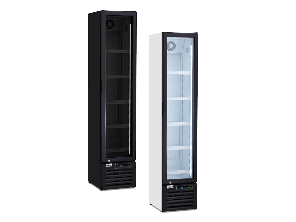 Slim Upright Glass Door Chillers