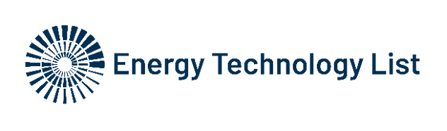 Energy Technology List