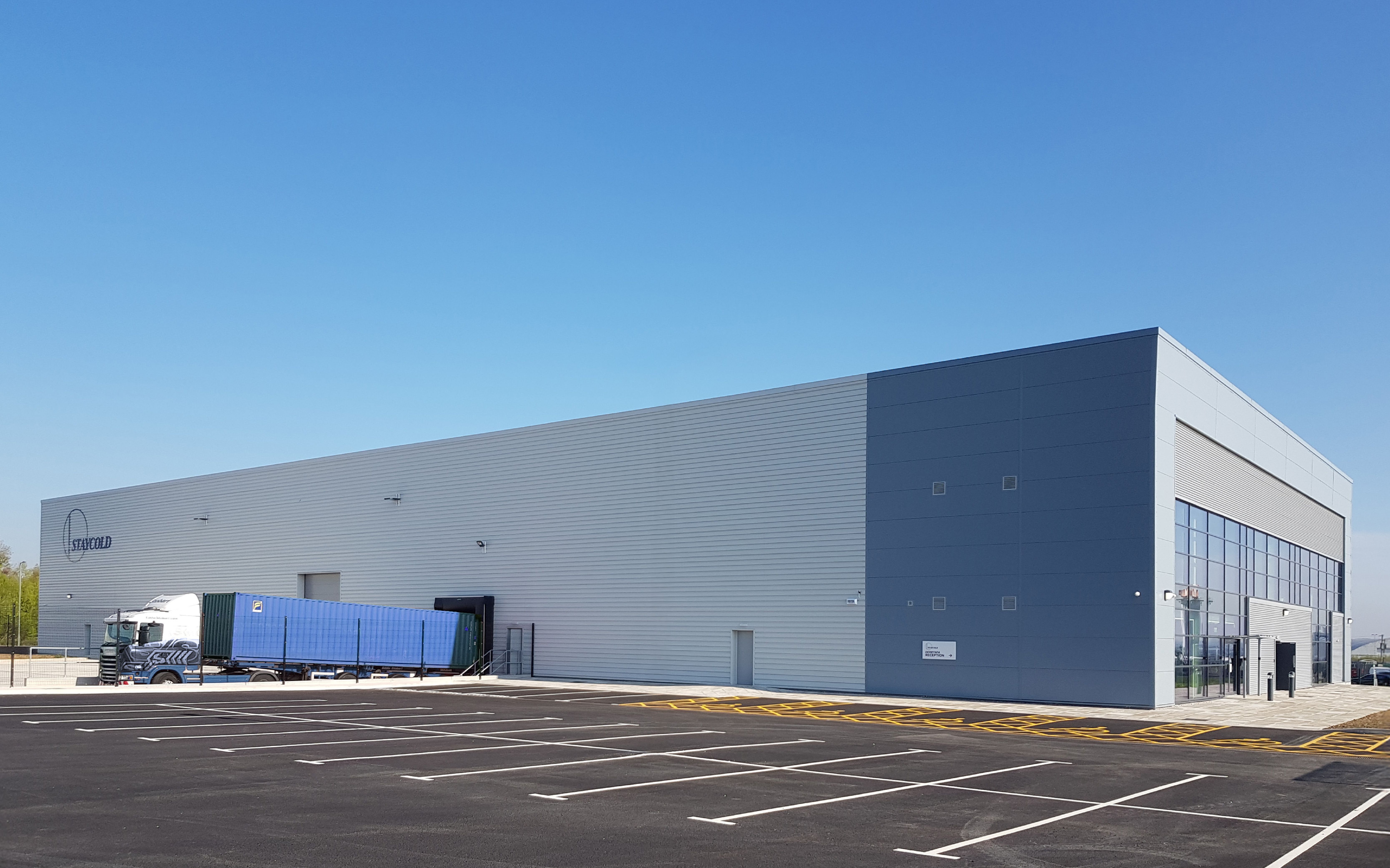Staycold's Head Office and Warehouse, Flintshire, UK.